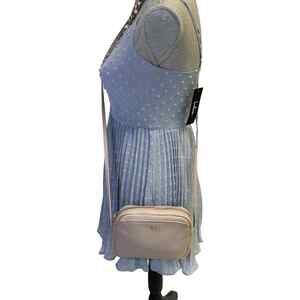 TULA English Leather Crossbody Purse
